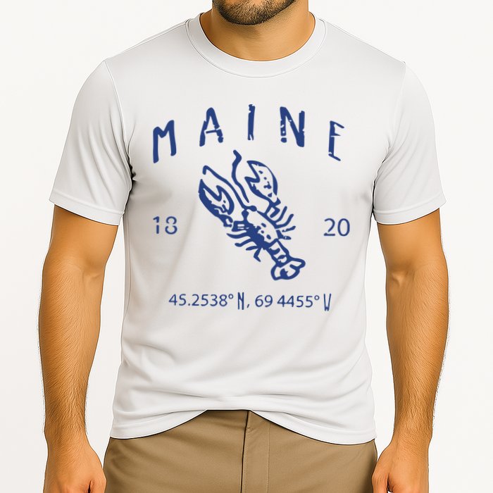Maine Lobster Cooling Performance Crew T-Shirt