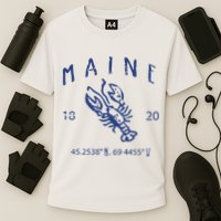 Maine Lobster Cooling Performance Crew T-Shirt
