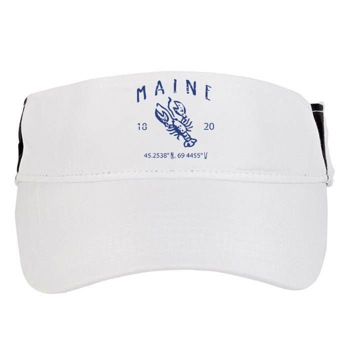 Maine Lobster Adult Drive Performance Visor
