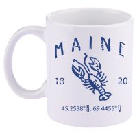 Maine Lobster 11oz C Handle Ceramic Mug
