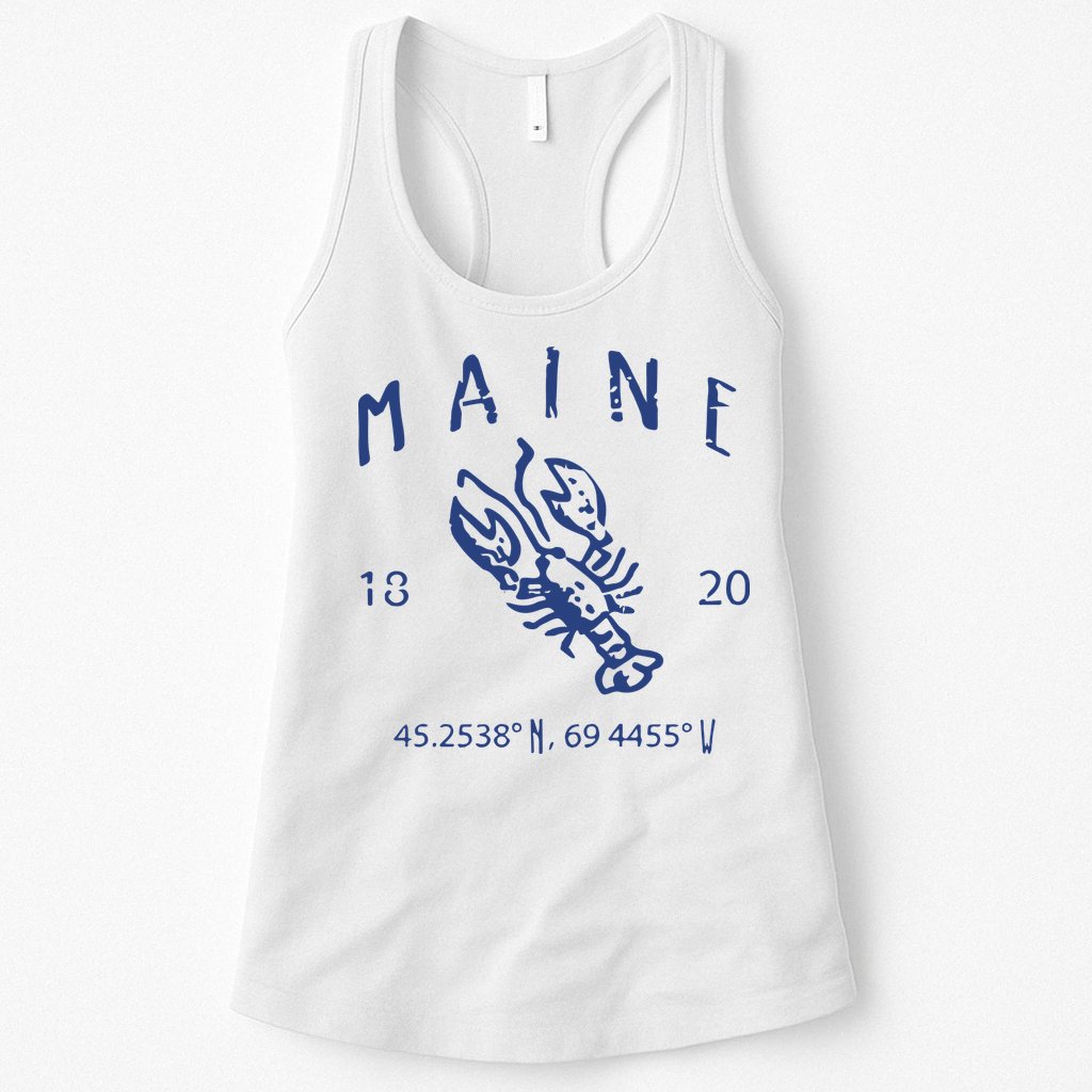Maine Lobster Womens Tank Top