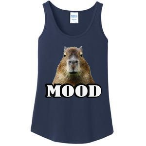 Meme Lover Mood Capybara Ladies Essential Tank