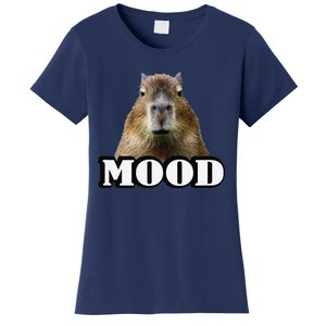 Meme Lover Mood Capybara Women's T-Shirt