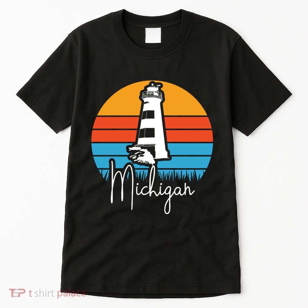Michigan Lighthouse Tall T-Shirt