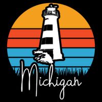 Michigan Lighthouse Baby Bodysuit