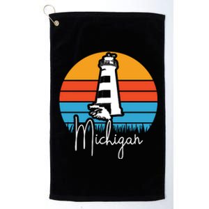 Michigan Lighthouse Platinum Collection Golf Towel