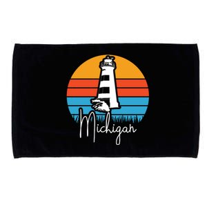 Michigan Lighthouse Microfiber Hand Towel