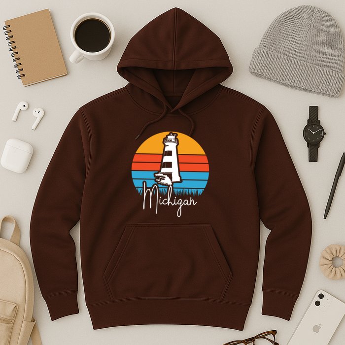 Michigan Lighthouse Hoodie