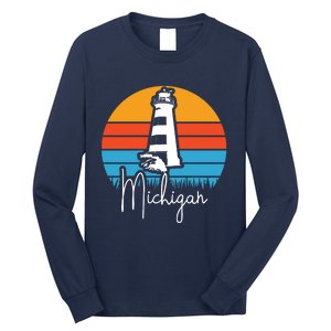 Michigan Lighthouse Long Sleeve Shirt