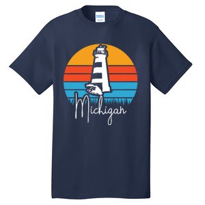 Michigan Lighthouse Tall T-Shirt