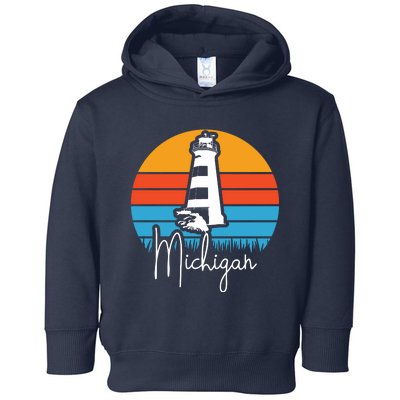 Michigan Lighthouse Toddler Hoodie