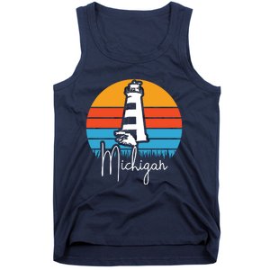 Michigan Lighthouse Tank Top