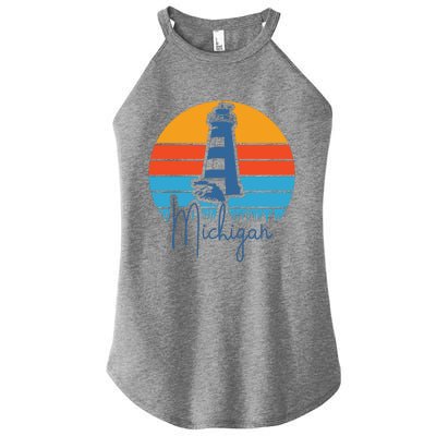 Michigan Lighthouse Women’s Perfect Tri Rocker Tank