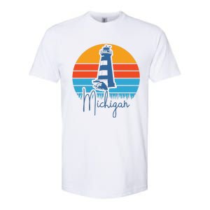 Michigan Lighthouse Softstyle CVC T-Shirt