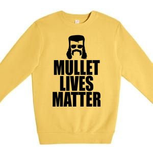 Mullet Lives Matter Premium Crewneck Sweatshirt