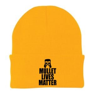 Mullet Lives Matter Knit Cap Winter Beanie