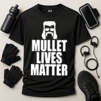 Mullet Lives Matter Cooling Performance Crew T-Shirt