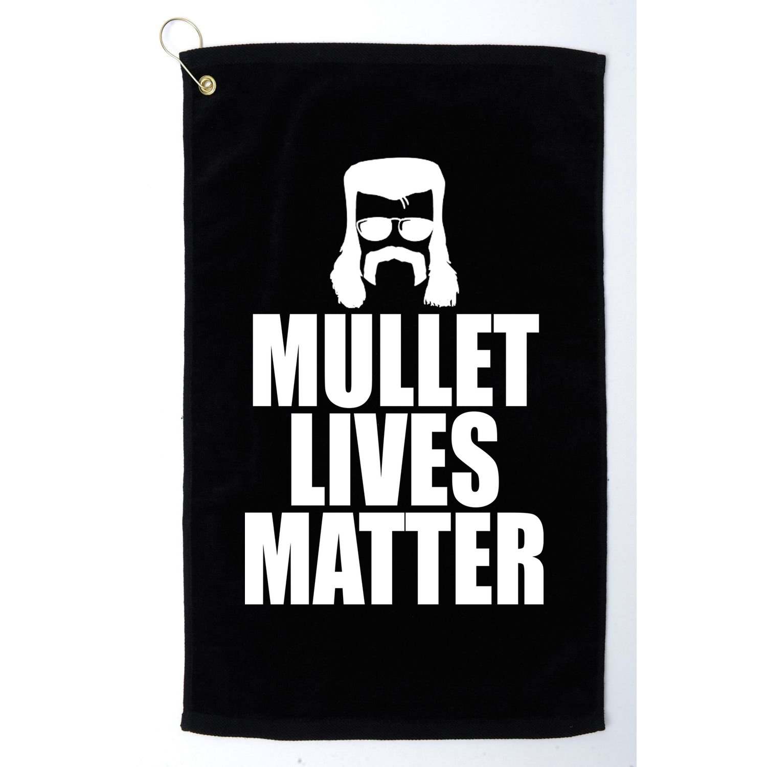 Mullet Lives Matter Golf Towel