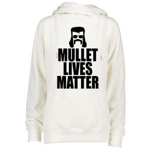 Mullet Lives Matter Womens Funnel Neck Pullover Hood