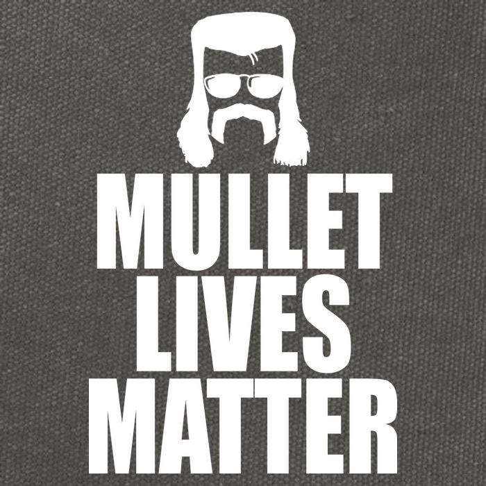 Mullet Lives Matter Cotton Canvas Backpack
