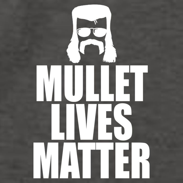 Mullet Lives Matter Vector Backpack