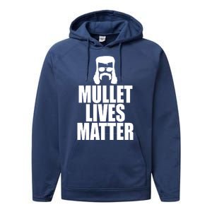 Mullet Lives Matter Performance Fleece Hoodie