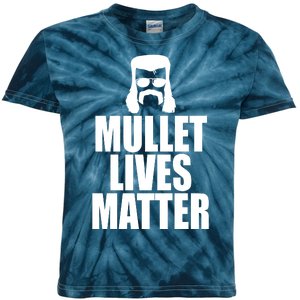 Mullet Lives Matter Kids Tie-Dye T-Shirt