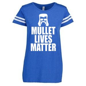 Mullet Lives Matter Enza Ladies Jersey Football T-Shirt