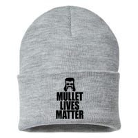 Mullet Lives Matter Sustainable Knit Beanie