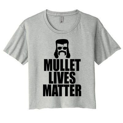 Mullet Lives Matter Crop Top