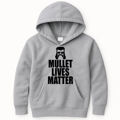 Mullet Lives Matter Kids Hoodie