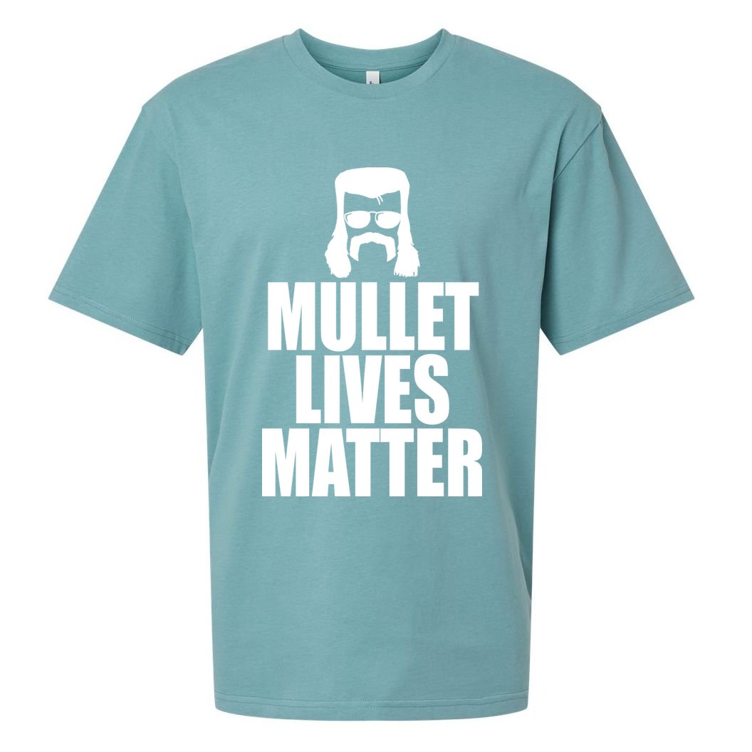 Mullet Lives Matter Sueded Cloud Jersey T-Shirt