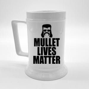 Mullet Lives Matter Beer Stein