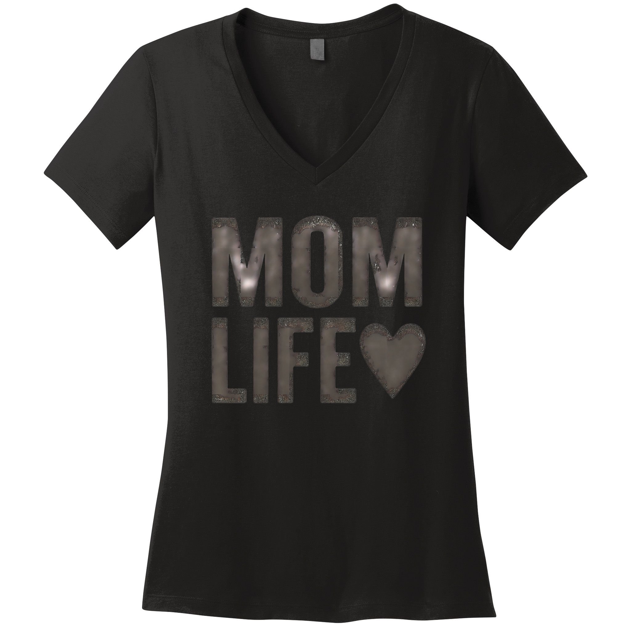 Mom Life Women's V-Neck T-Shirt