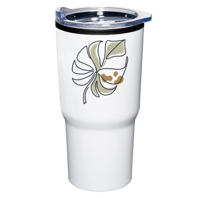 Monstera Leaf Monstera Deliciosa Cheese Plant Line Art Gift Tumbler