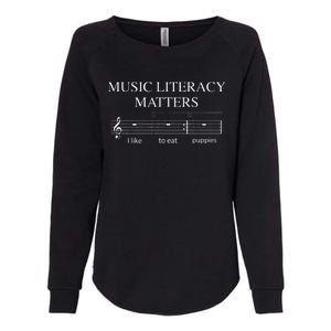 Music Literacy Matters Womens California Wash Sweatshirt