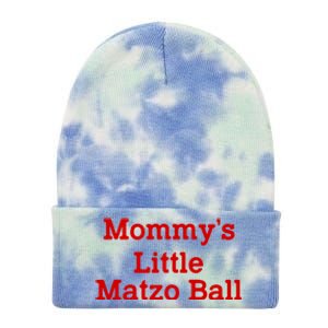 MommyS Little Matzo Ball Funny Tie Dye 12in Knit Beanie