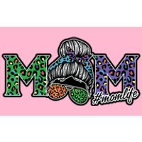 Mom Life Mothers Day Hair Bun Bumper Sticker