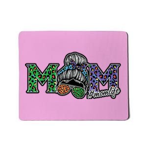 Mom Life Mothers Day Hair Bun Mousepad