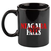 Maple Leaf Niagara Falls Canada Canadian Roots Canada Flag 11oz C Handle Ceramic Mug