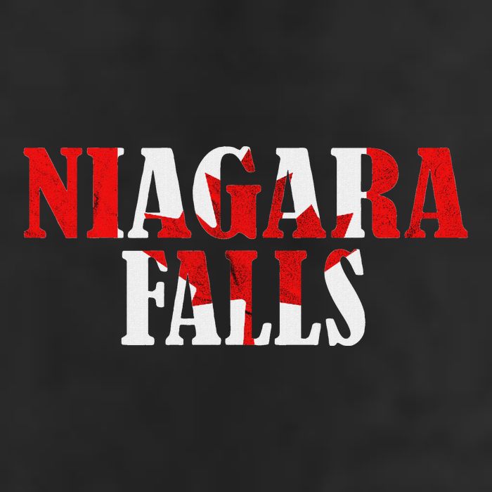 Maple Leaf Niagara Falls Canada Canadian Roots Canada Flag 11oz C Handle Ceramic Mug