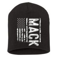 M.A.C.K Last Name Funny Surname Team Family Short Acrylic Beanie