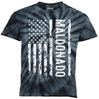 Maldonado Last Name Funny Surname Team Family Reunion Kids Tie-Dye T-Shirt