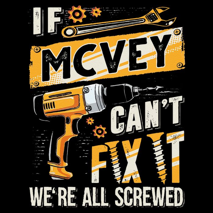 Mcvey Last Name If Mcvey CanT Fix It Daily Commute Backpack