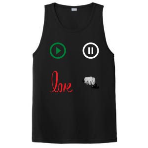 Me @ Love No Hate Cool Gift PosiCharge Competitor Tank