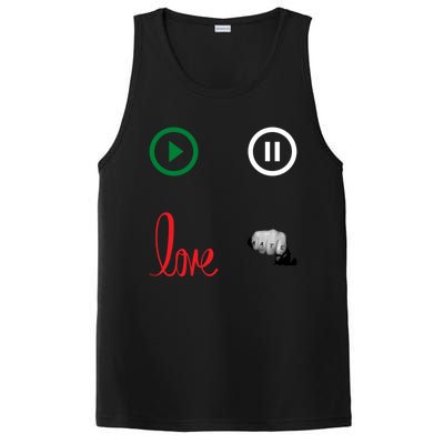 Me @ Love No Hate Cool Gift PosiCharge Competitor Tank