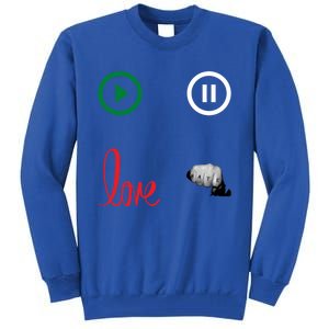 Me @ Love No Hate Cool Gift Tall Sweatshirt