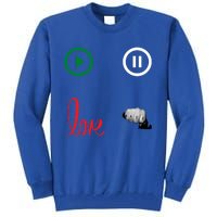 Me @ Love No Hate Cool Gift Tall Sweatshirt