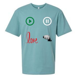 Me @ Love No Hate Cool Gift Sueded Cloud Jersey T-Shirt