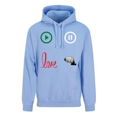 Me @ Love No Hate Cool Gift Unisex Surf Hoodie